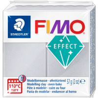 Пластика Effect, Срібна перламутрова, 57г, Fimo