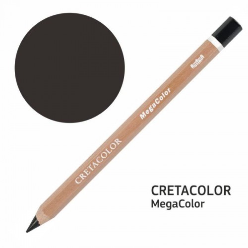 Олівець кольоровий Megacolor, Чорна слонова кістка (29250), Cretacolor - Канц Київ для вас
