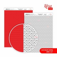 Папір дизайнерський двосторонній матовий „Be in color“ 1, 21х29,7 см, 200 г/м2, ROSA TALENT