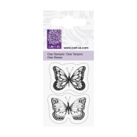 Штамп акриловий " Метелики", розмір: 5*6 см