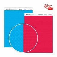 Папір дизайнерський двосторонній „Color style“ 1, 21х29,7 см, 250 г/м2, ROSA TALENT
