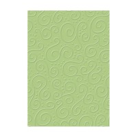 Папір з тисненням "Мілан", Світло-зелений, 21*31см, 220г/м2, 204772624, Heyda