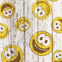 Декупажні серветки "Smiley", 33*33 см, 18,5 г/м2, 20 шт, Ambiente