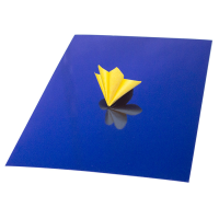 Картон для дизайну Дзеркальний, Синій/білий, 25х35 см, 280г/м2, NPA