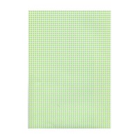 Папір з малюнком "Клітинка" двосторонній, Світло-зелений, 21*31см, 200г/м2, Heyda