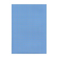 Папір з малюнком "Клітинка" двосторонній, Синій, 21*31см, 200г/м2, Heyda