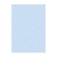 Папір з тисненням "Мілан", Блакитний, 21*31см, 220г/м2, 204772627, Heyda