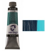 Фарба олійна VAN GOGH, (565) Бірюзовий синій ФЦ, 40 мл, Royal Talens (1/3)