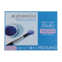 Склейка для акварели Watercolor Studio A4 (21х29,7см), 270г/м2, 12л, торшон, Fabriano