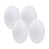 Набор пенопластовых яиц, 15см, 4шт