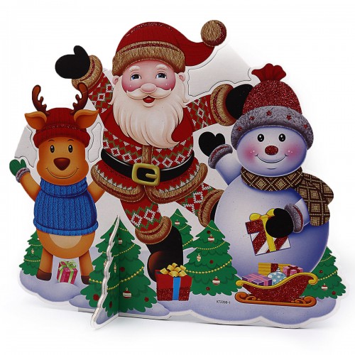 Новорічні прикраси "JO" /KT2209-1/ "Christmas" 36*29см (1/12) - Канц Київ для вас