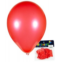Кульки повітряні "Pelican" /815719/1010-719/ 10 '(26 см), перламутр червоний, 10шт / уп (1/100)