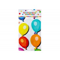 Скатертина "Maxi" /MX42055/ "Balloons " 132х182,88 см (1/24)