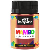 АКРИЛ д/тканин MAMBO "ART Kompozit" /55/ Бронза, 50 мл (1/6)