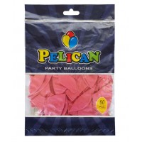 Кульки повітряні "Pelican" /822846/1250-846/ 12' (30 см), пастель малиновий, 50шт/уп (1/10)