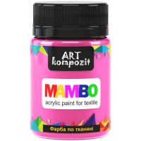 АКРИЛ д/тканин MAMBO "ART Kompozit" /56/ Рожевий персик, 50 мл (1/6)