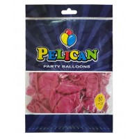 Кульки повітряні "Pelican" /1250-733/ 12' (30 см), перламутр малиновий темний, 50шт/уп (1/100)
