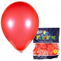Кульки повітряні "Pelican" /811719/1050-719/ 10 '(26 см), перламутр червоний, 50шт / уп (1/100)