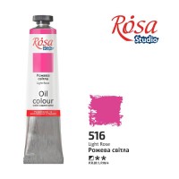 Фарба олійна, Рожева світла (516), 45мл, ROSA Studio