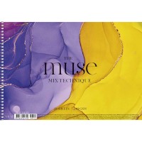 Альбом для РІЗНИХ ТЕХНІК "MUSE" А4/20арк. /PB-SC-020-314/ пруж., (240г/м2) (1/36)