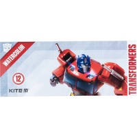 Акварель "Kite" 12 кол. /TF22-041/ б/п,картон. уп. "Transformers" (1/14)