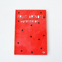 Блокнот A5/40 "4PROFI" /902637/ ЧИСТІ "Frutti note" watermelo, кол.вн/блок, термокл, мат/лам, 70г