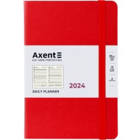 Щоденник "Axent" 2024 Partner Strong /8819-24-05-A/ 145*210, червоний (65702) (1/12/24)