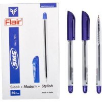 Ручка "Flair" 834 "SMS" фіолетова (50/2000) б/упак