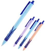 Ручка авт. "Axent" /AB1091-02-A/ 0,7мм, "Wave" синя (12/144)