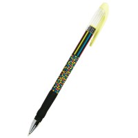 Ручка кулькова "Axent" /AB1049-34-A/ "Neon mosaic", синя (24/288)