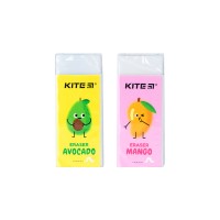 Гумка кольорова "Kite" /K21-375/ "Fruits", мікс (32/960)