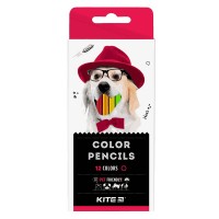 Олівці кольорові "Kite" 12 кол. /K22-051-1/ "Kite Dogs" картон (1/12/240)