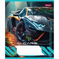 Тетрадь уч. "1В" 36л.== /766688/ "AI cars" (15/240)