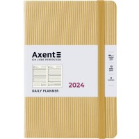 Щоденник "Axent" 2024 Partner Lines /8815-24-53-A/ 145*210, пісочний (65684) (1/12/24)