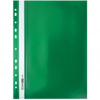 Швидк. пластик евро перф."Еconomix Light" /Е38504-04/ А4 зелений (10/300)