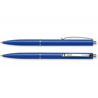 Ручка автомат "SCHNEIDER" /K15/S3080 пише синім, корпус СИНІЙ (10/25)