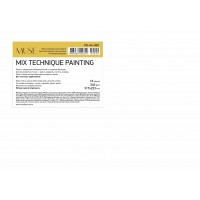 Папір для РІЗНИХ ТЕХНІК "MUSE" А4+/10арк./PD-A4-059/ Mix Technique, 240г/м2, термозбіжна плівка (5/80)