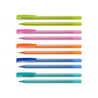 Ручка масляна "OPTIMA" /O15643-02/ FLAME, синя (50/1000)