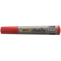 Маркер "BIC" 2000 перм. /8209133/(033) червоний (12/384)