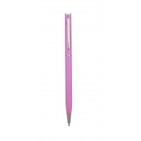 Ручка кулькова металева поворотна PENMATE "Fun Pastel" ст. син., корпус рожевий (5)