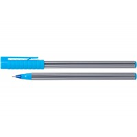 Ручка масляна "ECONOMIX" /E10198/ STRIPY, синя (50/1000)