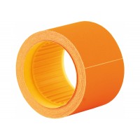 Цінник прямокутний "Economix" /E21310-06/ 50х40 мм, 100шт/рул, помаранчевий (5/200)