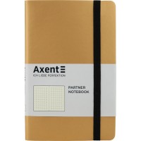 Блокнот "Axent" /8312-35-A/ Partner Soft, 125*195/96арк, крап, золотиста (1/18)
