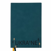 Щоденник А5 Дат.2024 "Leo Planner" /252491/ "Ukraine" м'який, 368 стор., синій (1/10/20)