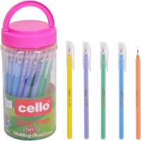 Ручка кулькова/масляна CELLO /CL778L/ синя, в банці (50/1000)