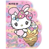 Блокнот А6/60 "Kite" /HK23-223/ вирубка # , склейка, Hello Kitty (1/50/100)