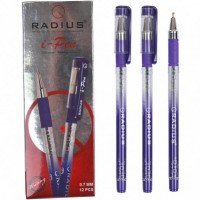 Ручка кулькова "Radius" /I-Pen/ фіолетова, 0,7мм (12/144)