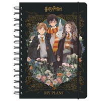 Щоденник-планувальник шкільний "Kite" /HP23-438/ Harry Potter на спіралі, тверда обкл. (1/10/20)