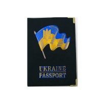 Обложка TASCOM Ukraine Passport, Флаг нубук (7цв. В сп.) (7)