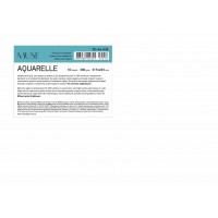 Папір для АКВАРЕЛІ "MUSE" А4+/10арк./PD-A4-058/ 300 г/м2, термозбіжна плівка (5/60)
